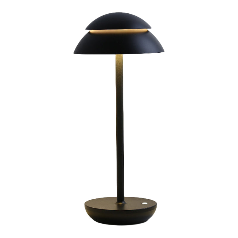 BowLift | Aurelia Noire - Rechargeable Wireless Table Lamp with Built-in LED Lighting and Battery