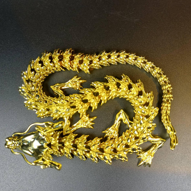 BowLift | Golden Dragon with movable joints