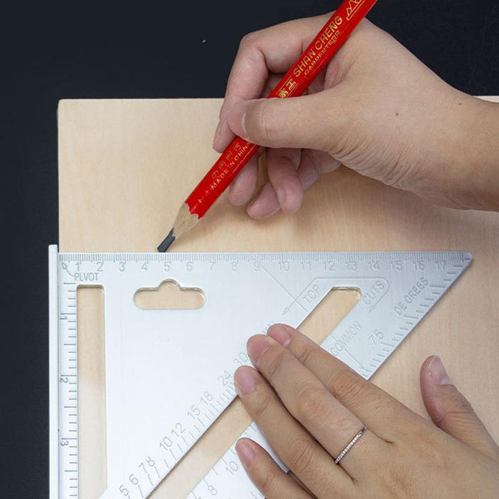 BowLift | Aluminum alloy triangle and square ruler