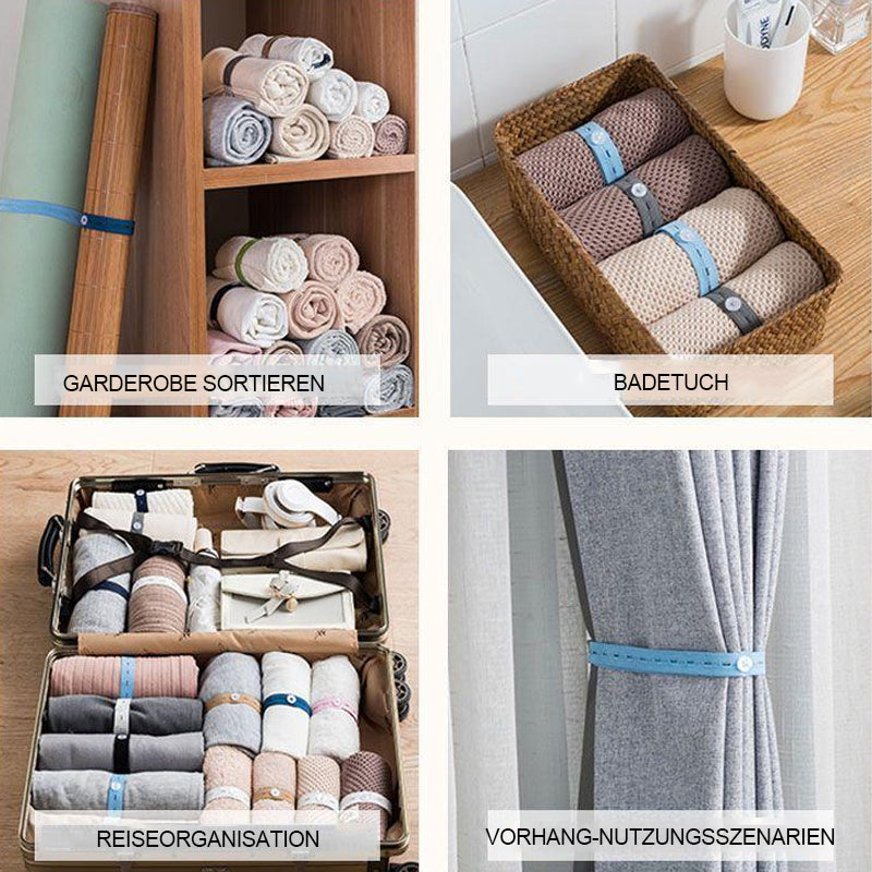 Clothing Storage Tie Straps (10 PIECES) | Bowlift