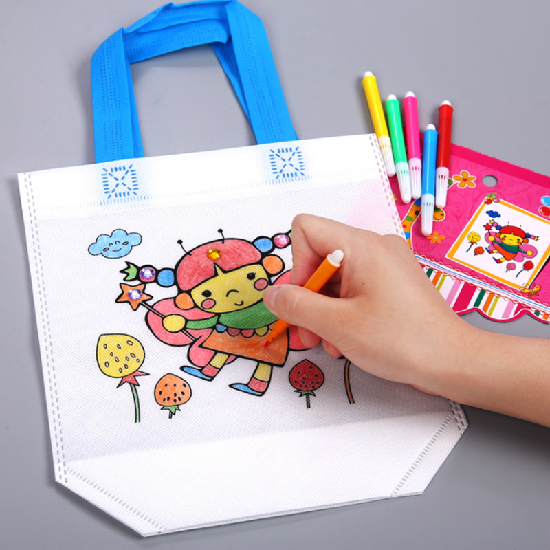 BowLift | DIY Painting Nonwoven Bag for Children