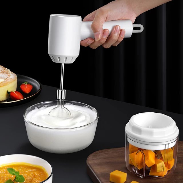 2 in 1 Electric Wireless Multi-Function Meat GRINDER and Beater Bowlift