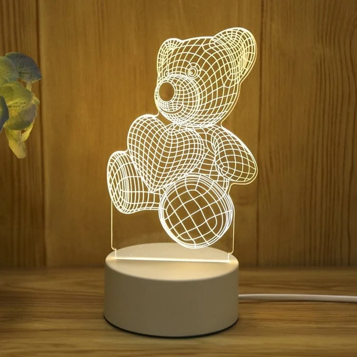 3D Night Light Usb Bowlift