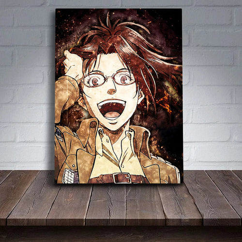 Silly Anime Girl - Canvas Wall Art Painting | Bowlift