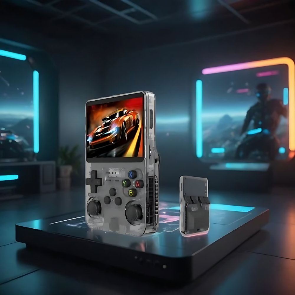 BowLift | Retro Revolution: Handheld Gaming Console with HD Screen & USB Charging