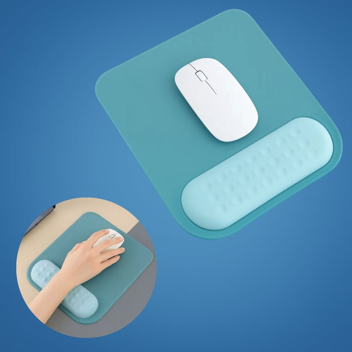 Wrist Support – Silicone Cushioned Anti‑Slip – Relieves Strain – For Long Hours at Office or Gaming Bowlift