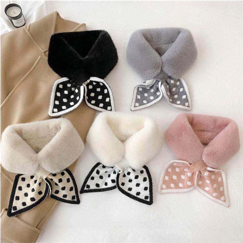 BowLift | All the same thick plush scarf