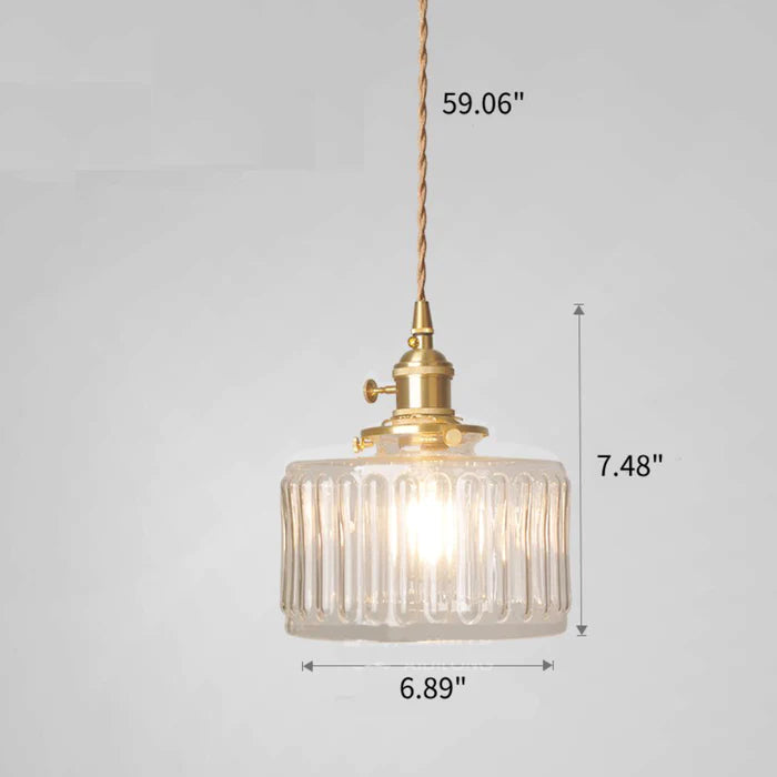 Vintage Crystal Pendant Lamp - Celeste | Bowlift