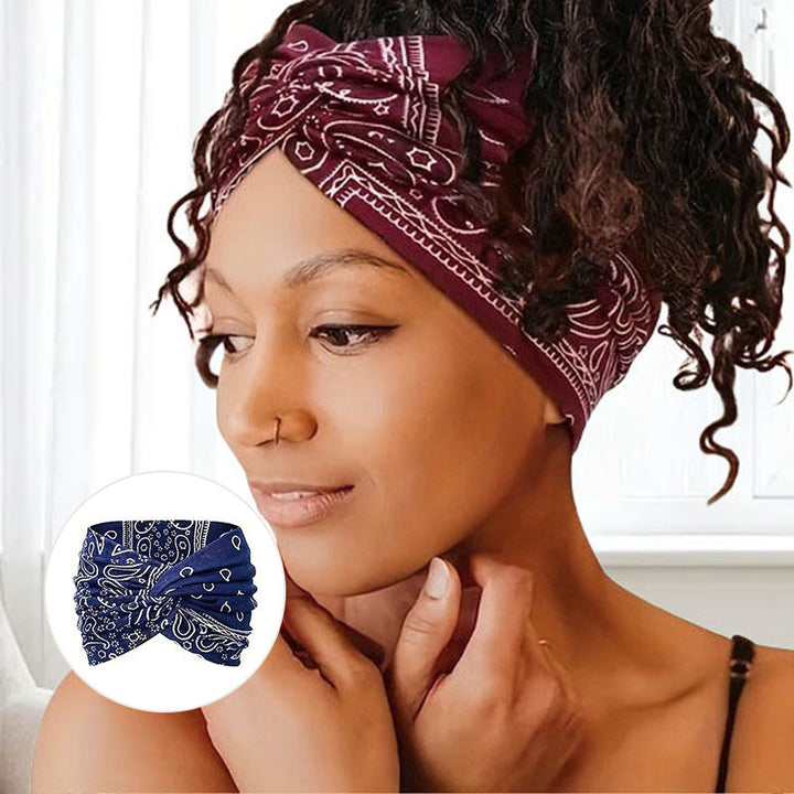 BowLift | Vintage Style Wide Tie-Dye Hairband