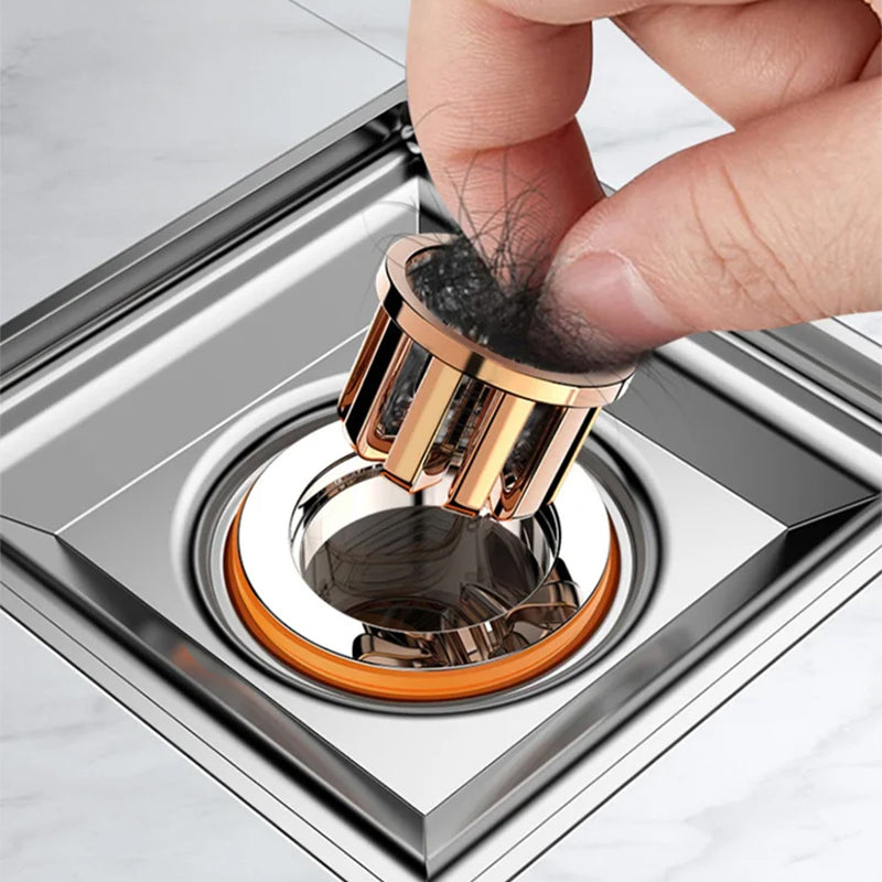 Universal double deodorant floor drain core | Bowlift