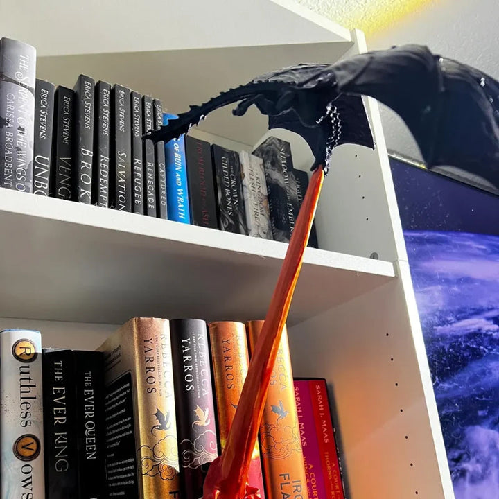 Dragon Flame Book Niche | Bowlift