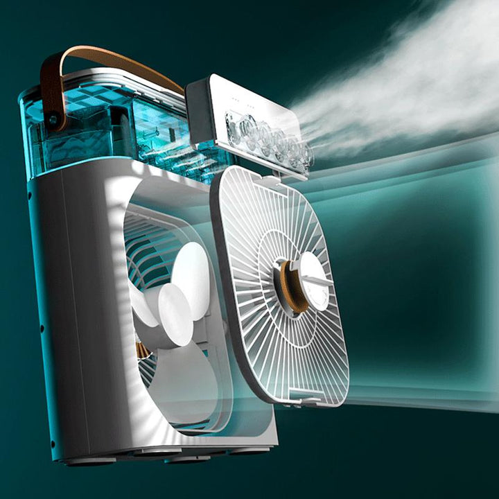 Spray Cooling Fan with Water Can | Bowlift