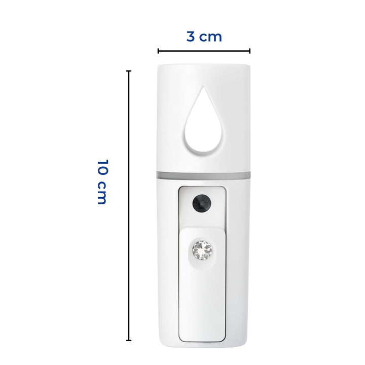 Deep Hydration Nano Mist – USB Rechargeable Handheld – Travel & Home Skincare Bowlift