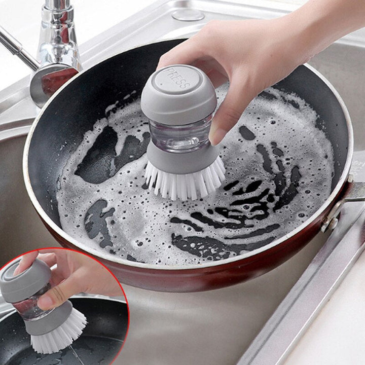 BowLift | Non-stick Automatic Soap Dispensing Dish Cleaning Brush