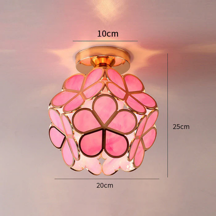 BowLift | Luxury Glass Flower Ceiling Lamp