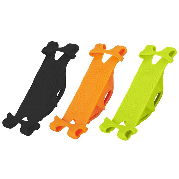Universal silicone phone holder for the bicycle, non-slip, adjustable | Bowlift