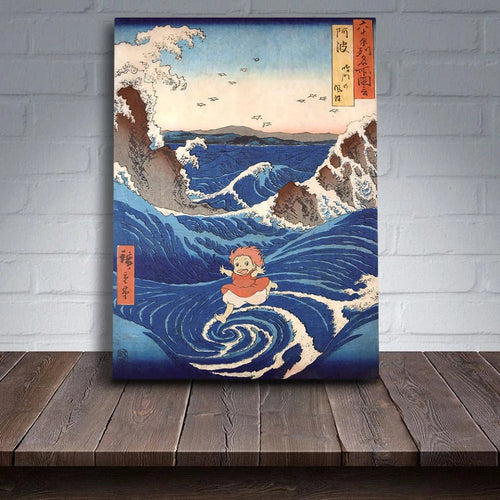 Running On Water - Canvas Wall Art Painting | Bowlift
