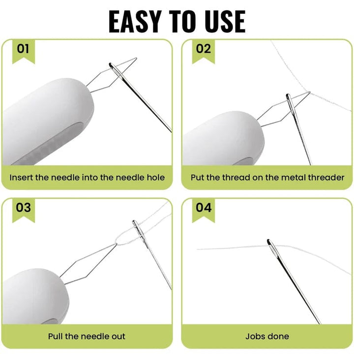 2 in 1 Needle Threader Seam Ripper | Bowlift