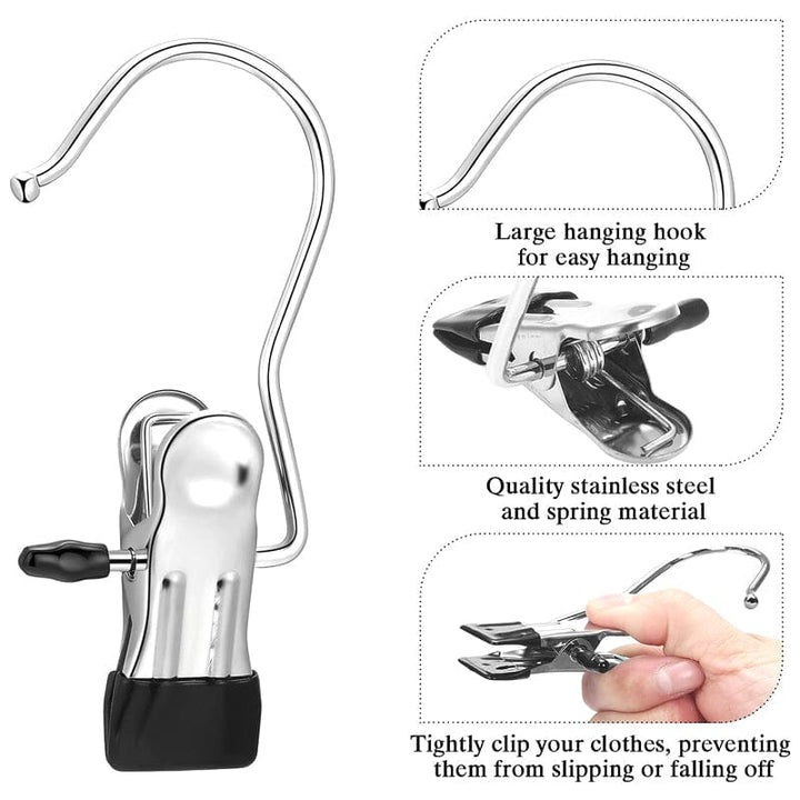 BowLift | Hanging hooks/clips in stainless steel