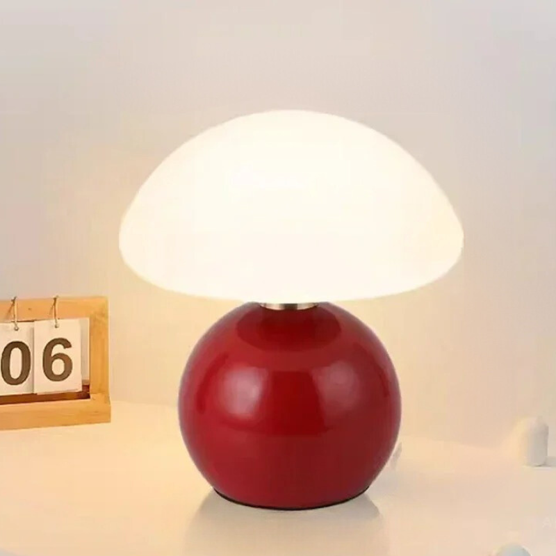 BowLift | Elegant Cream Table Lamp – Atmospheric Lighting for Home