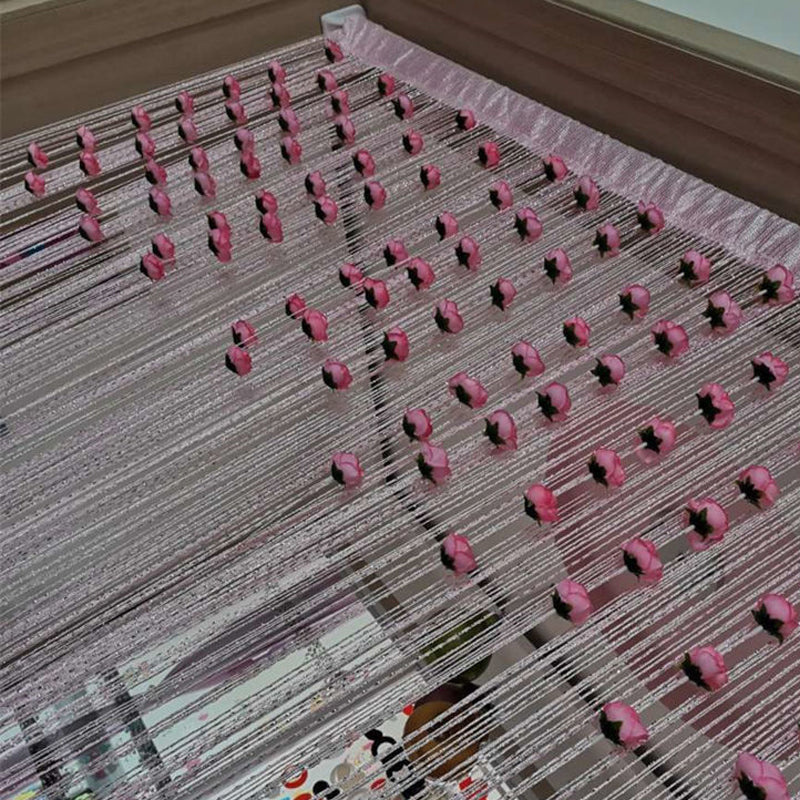 BowLift | Rose Thread Door Curtain