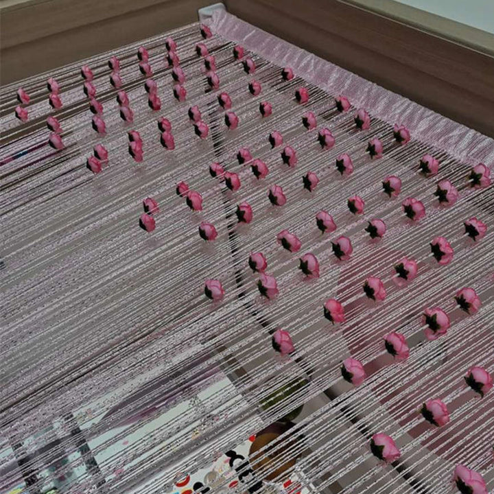 BowLift | Rose Thread Door Curtain