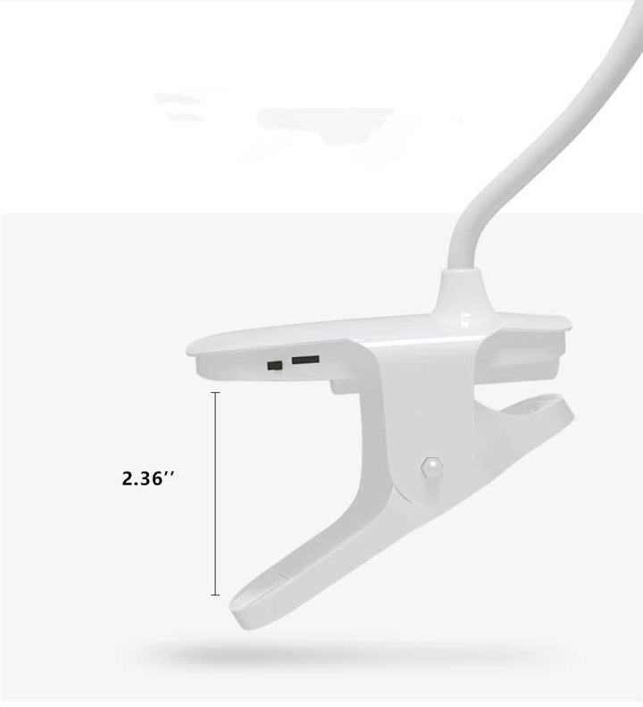 BowLift | Simple LED Clip Desk Lamp rechargeable Eye Protection Night Light