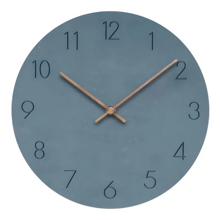 BowLift | Wooden wall clock with minimalist style and elegance