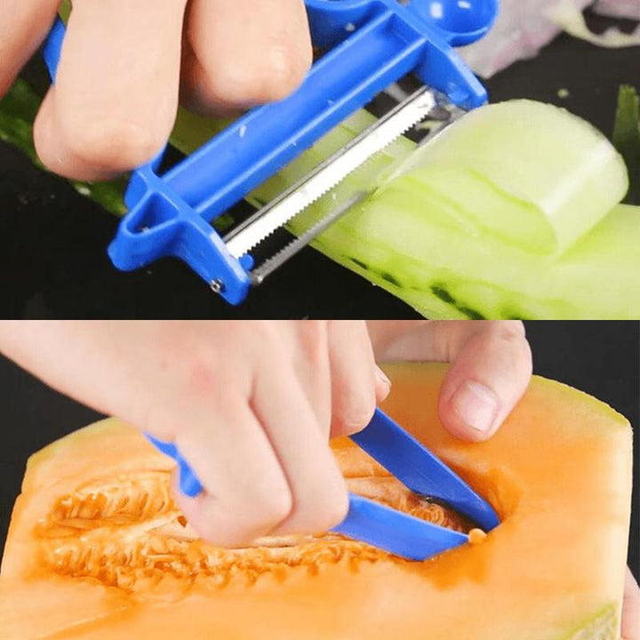 Fruit and Vegetable Peeler, 3 in 1 | Bowlift