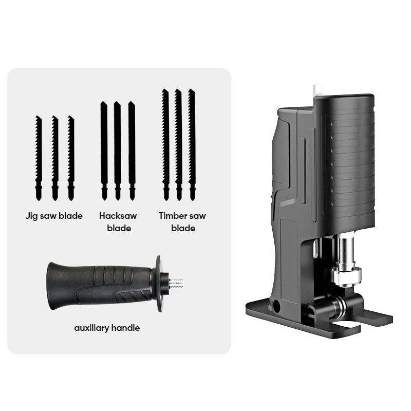 BowLift | Electric Drill to Reciprocating Saw Adapter