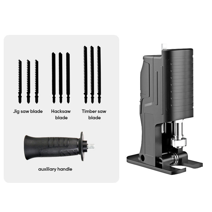 BowLift | Electric Drill to Reciprocating Saw Adapter