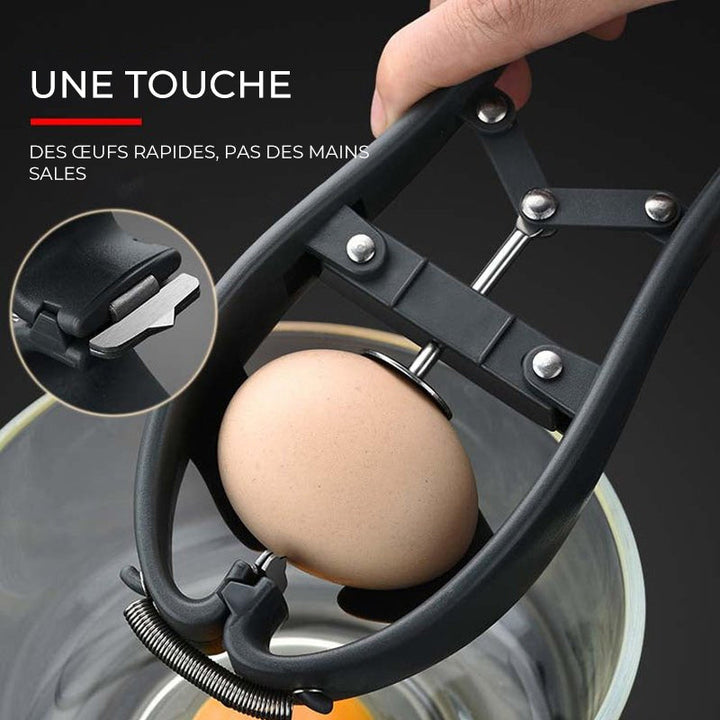 Multifunctional 2-in-1 Egg Opener - Incredibly great egg pricking tool | Bowlift