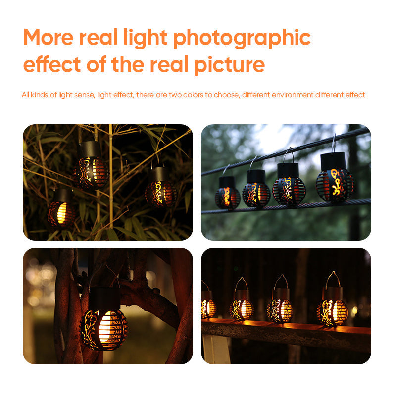 Solar Simulation Flame Hanging Lamp | Bowlift