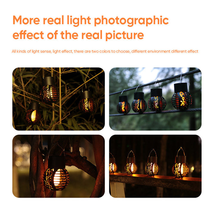 Solar Simulation Flame Hanging Lamp | Bowlift