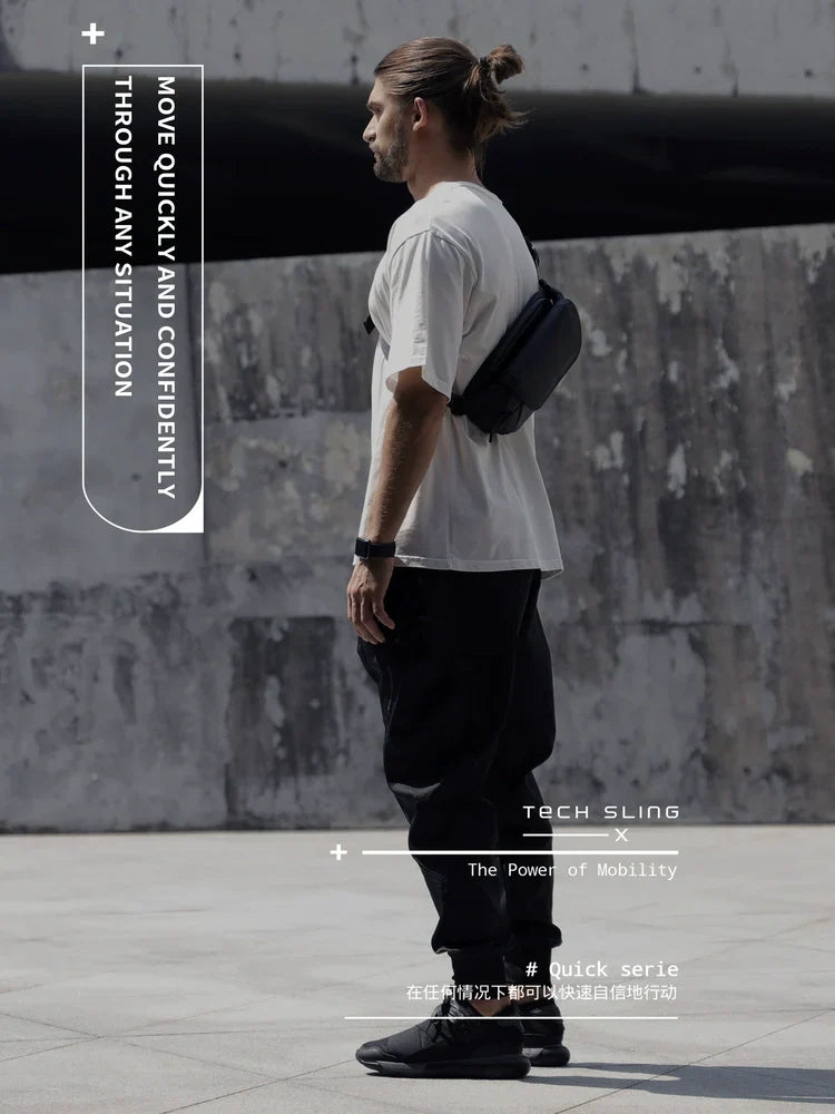 BowLift | Trendy Men's Crossbody Chest Bag - Sporty Waist Pack