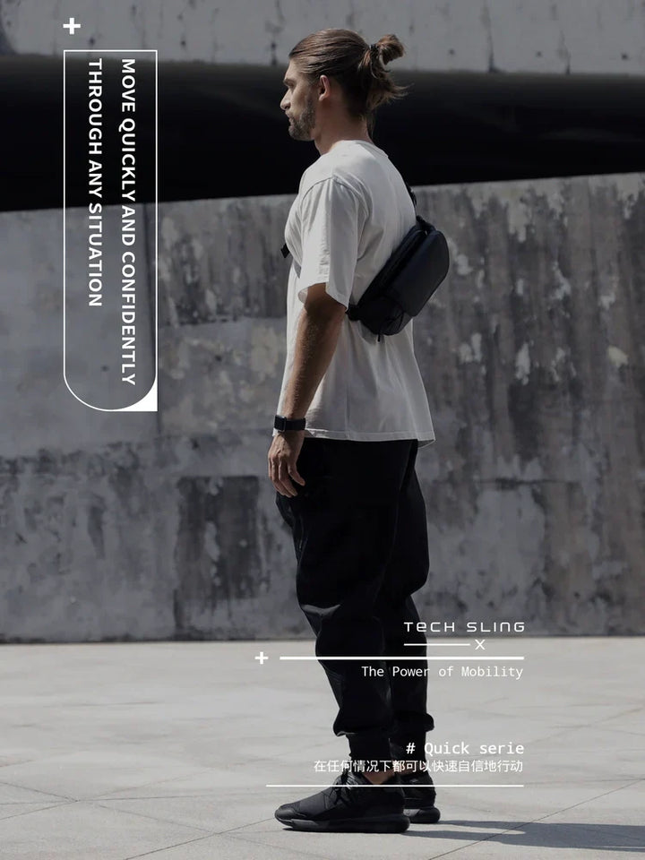 BowLift | Trendy Men's Crossbody Chest Bag - Sporty Waist Pack