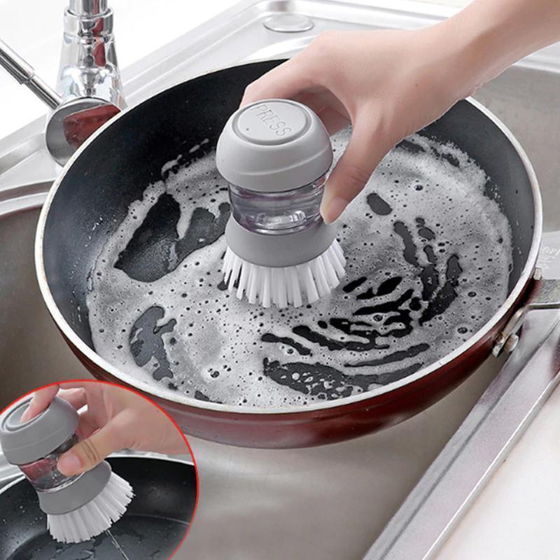BowLift | Washing brush with integrated detergent dispenser
