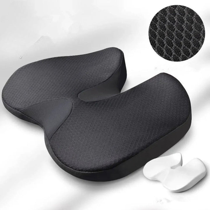 BowLift | Orthopedic Car Seat Cushion – Comfortable Chair Pad with Anti-Slip Bottom for Better Support