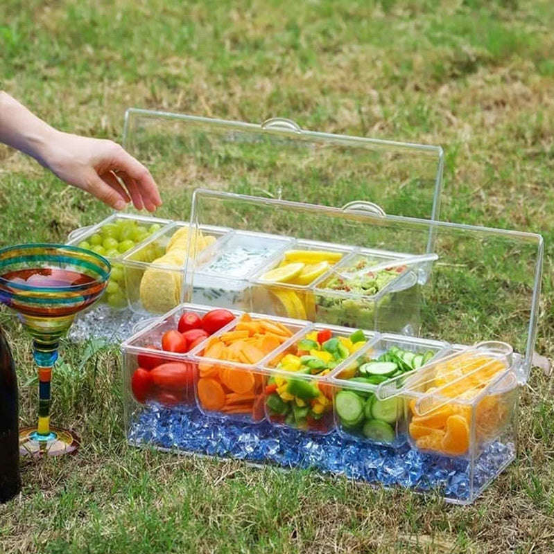 Ice Chilled Condiment Tray Set | Bowlift