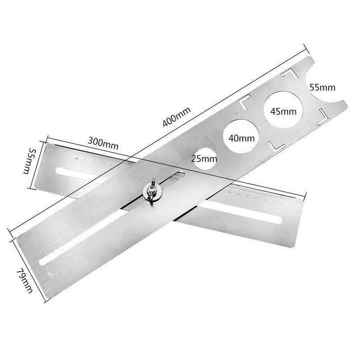 BowLift | Stainless Steel Tile Hole Locator