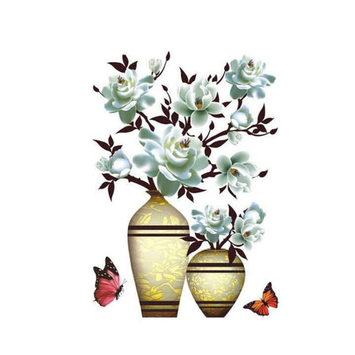 DIY Plant Vase 3D Stereo Stickers Self-Adhesive | Bowlift