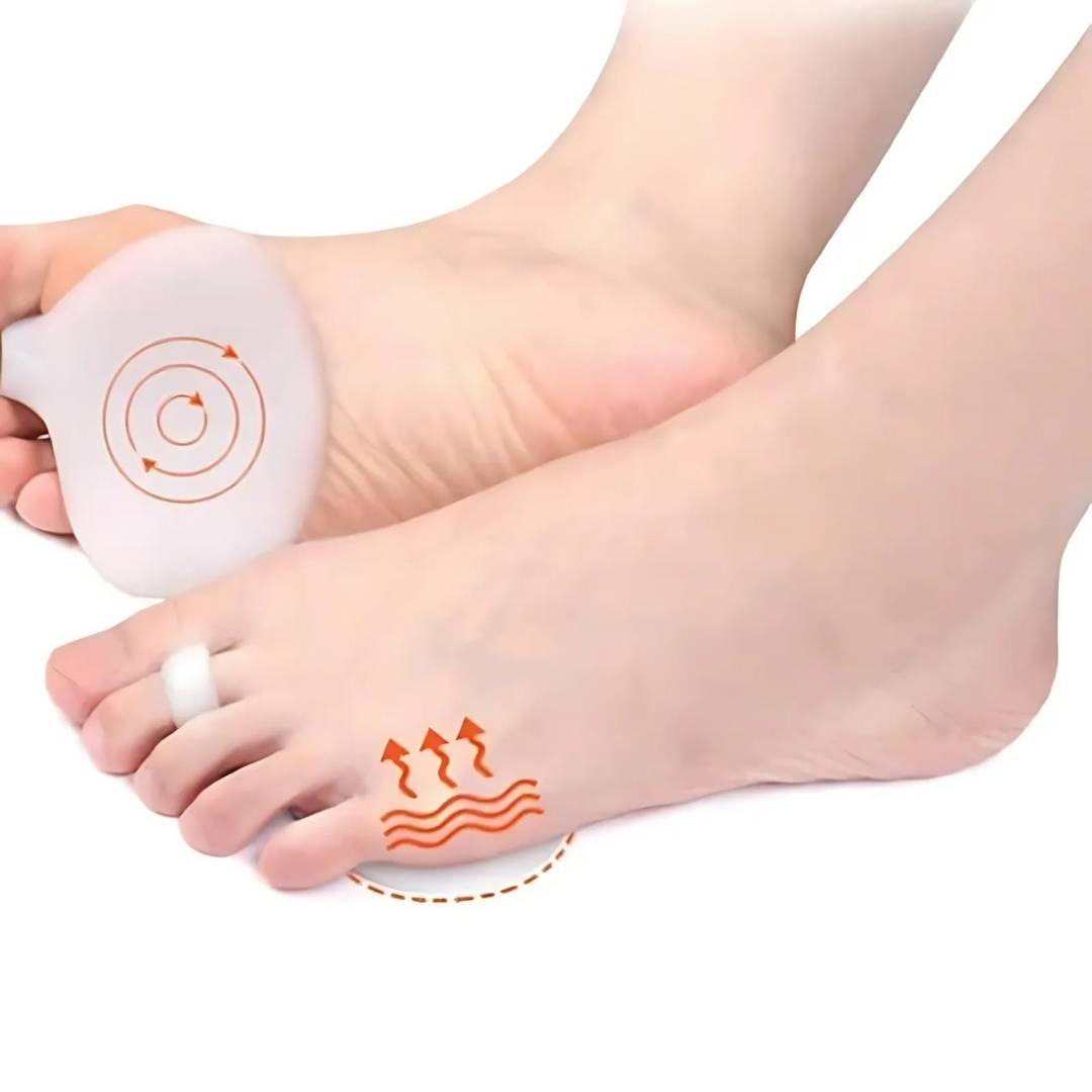 FootAlign Gel Metatarsal Pads | Relieve Foot Pain - Reduce Pressure - Absorb Shock - Improve Foot Comfort - Daily Foot Support Bowlift