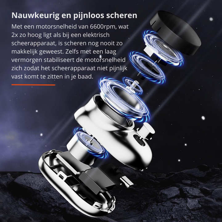 BowLift | PocketShave | The small shaver that fits perfectly in your pocket or bag!