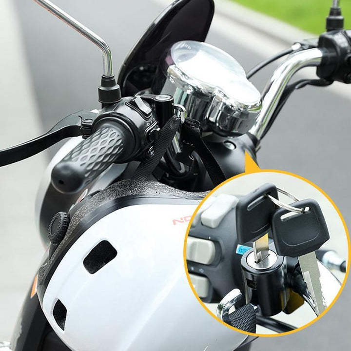 BowLift | Multifuntional motorcycle helmet security lock