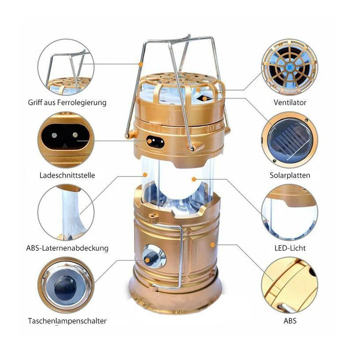 BowLift | 6 in 1 multifunctional camping light