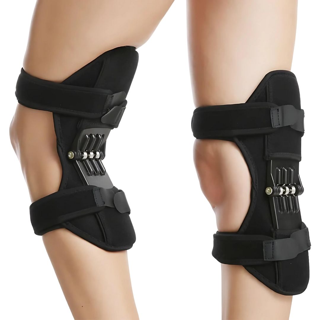 KneeGuard Pro | Set of 2 Hinged Knee Brace Stabilizers for Pain Relief | Adjustable Support for Knee Injuries - Arthritis - Post-Surgery Recovery Bowlift