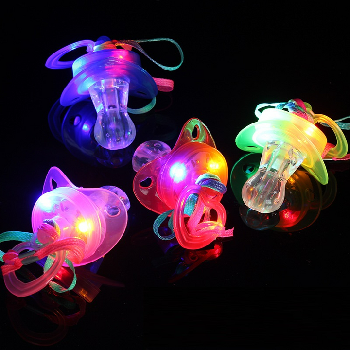 BowLift | LED Pacifier with Light – Glowing Party Pacifier for Children