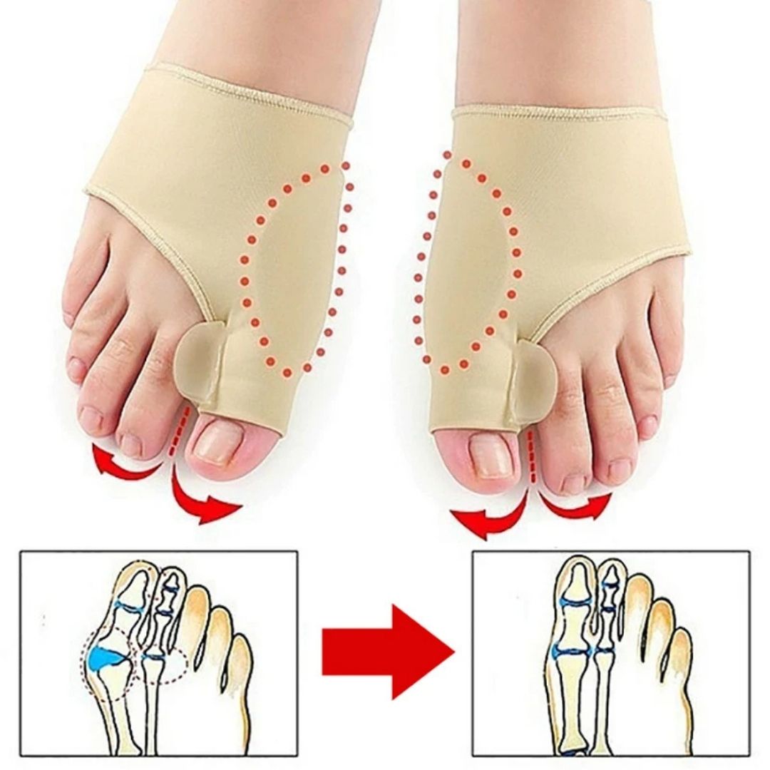 AlignWell Bunion Corrector Toe Separator | for Big Toe Realignment and Pain Relief – Non-Invasive Solution for Bunions Bowlift