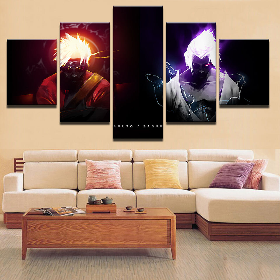 Two Powers 5 Piece - Canvas Wall Art Painting | Bowlift
