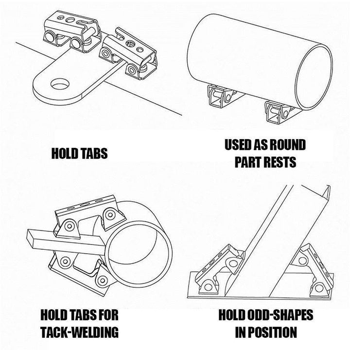BowLift | Adjustable Welding Magnetic Holder (2 PCS/SET)